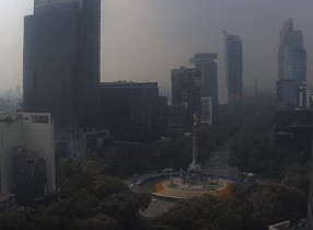 Slika pregleda web-kamere Ciudad de México - Paseo de la Reforma